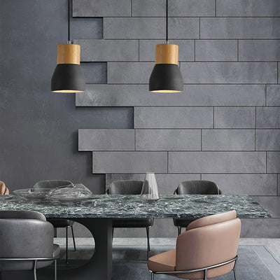 Concretis Industrial Cement Pendant Light