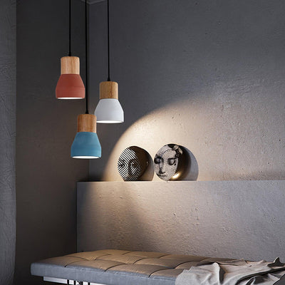 Concretis Industrial Cement Pendant Light