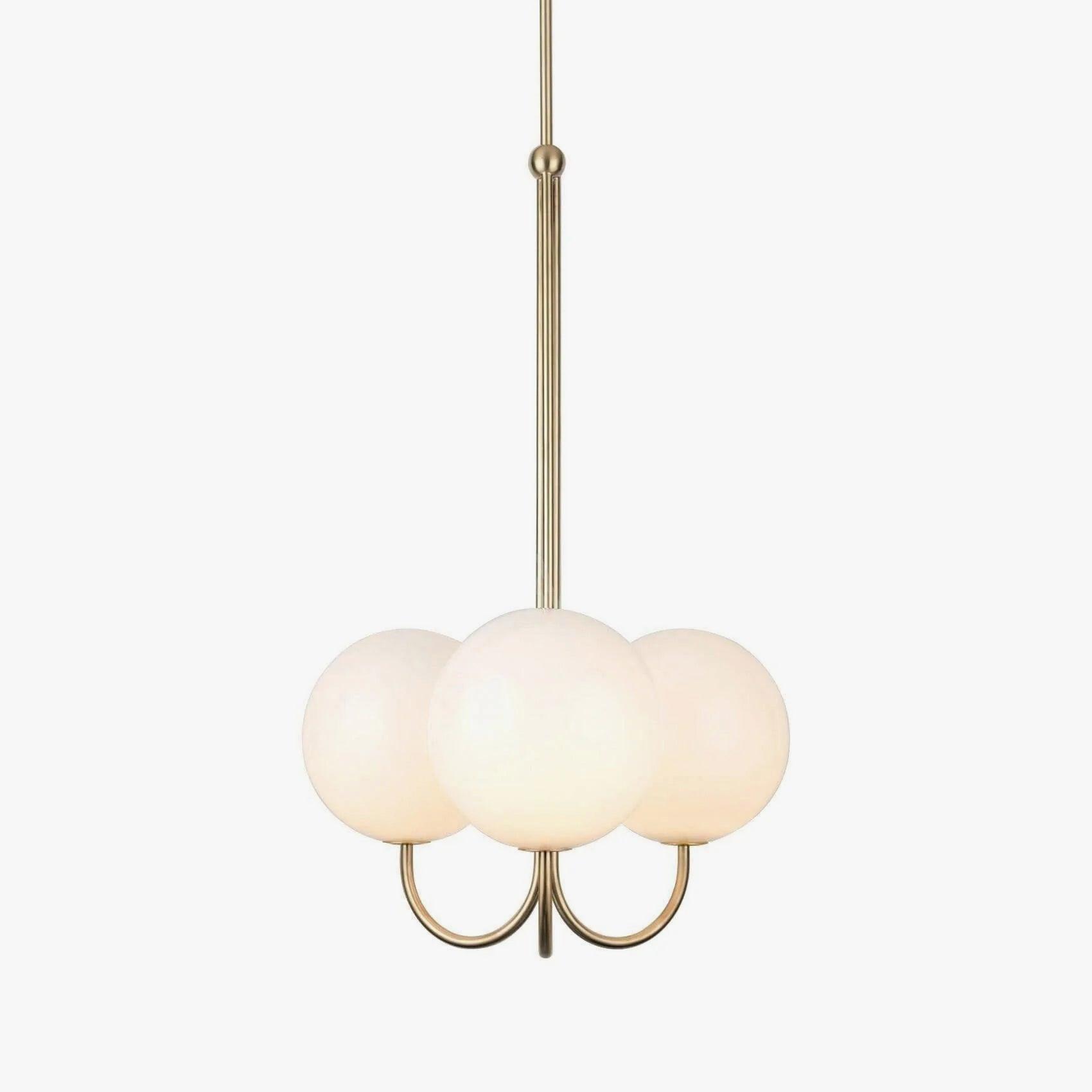 Brin Metal & Glass Elegant Pendant Light