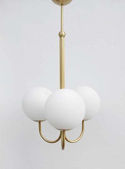 Brin Metal & Glass Elegant Pendant Light