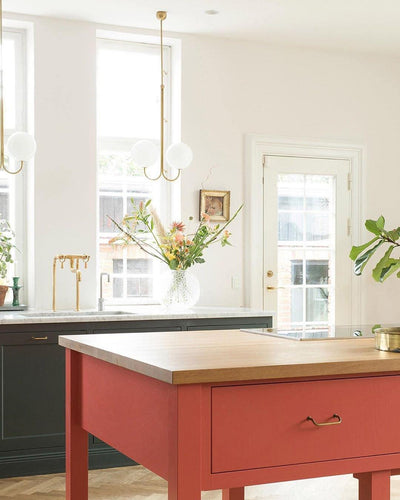 Brin Metal & Glass Elegant Pendant Light