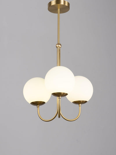 Brin Metal & Glass Elegant Pendant Light