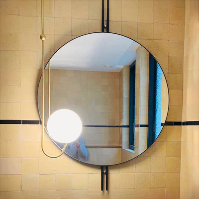 Brin Metal & Glass Elegant Pendant Light