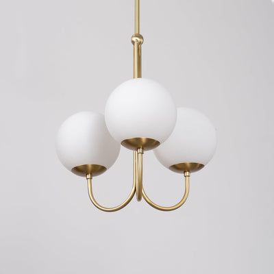 Brin Metal & Glass Elegant Pendant Light