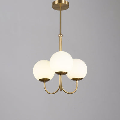 Brin Metal & Glass Elegant Pendant Light