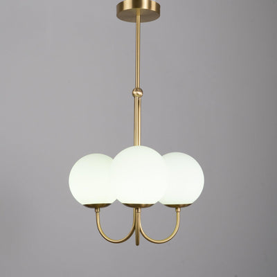 Brin Metal & Glass Elegant Pendant Light