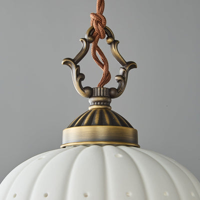 Dunleigh Ceramic Shade Pendant Light