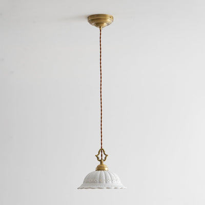 Dunleigh Ceramic Shade Pendant Light