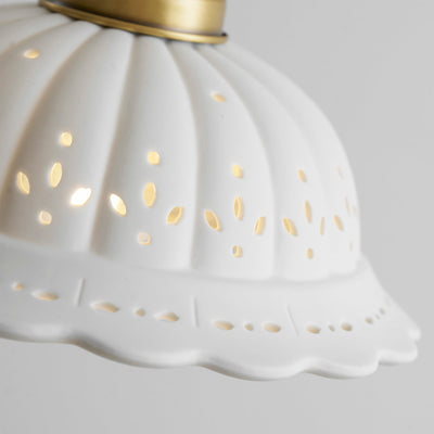 Dunleigh Ceramic Shade Pendant Light