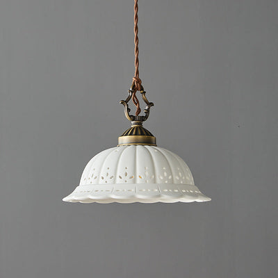 Dunleigh Ceramic Shade Pendant Light