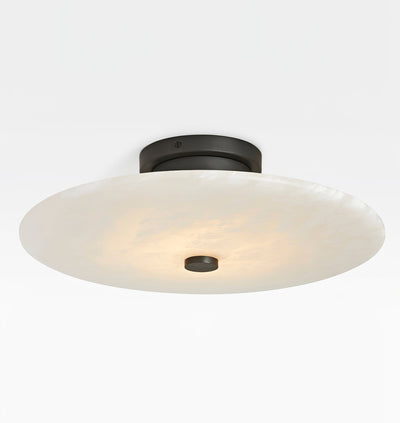 Clio Alabaster Flush Mount Ceiling Light