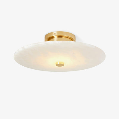 Ines Eterna Modern White Alabaster Wall Lamp