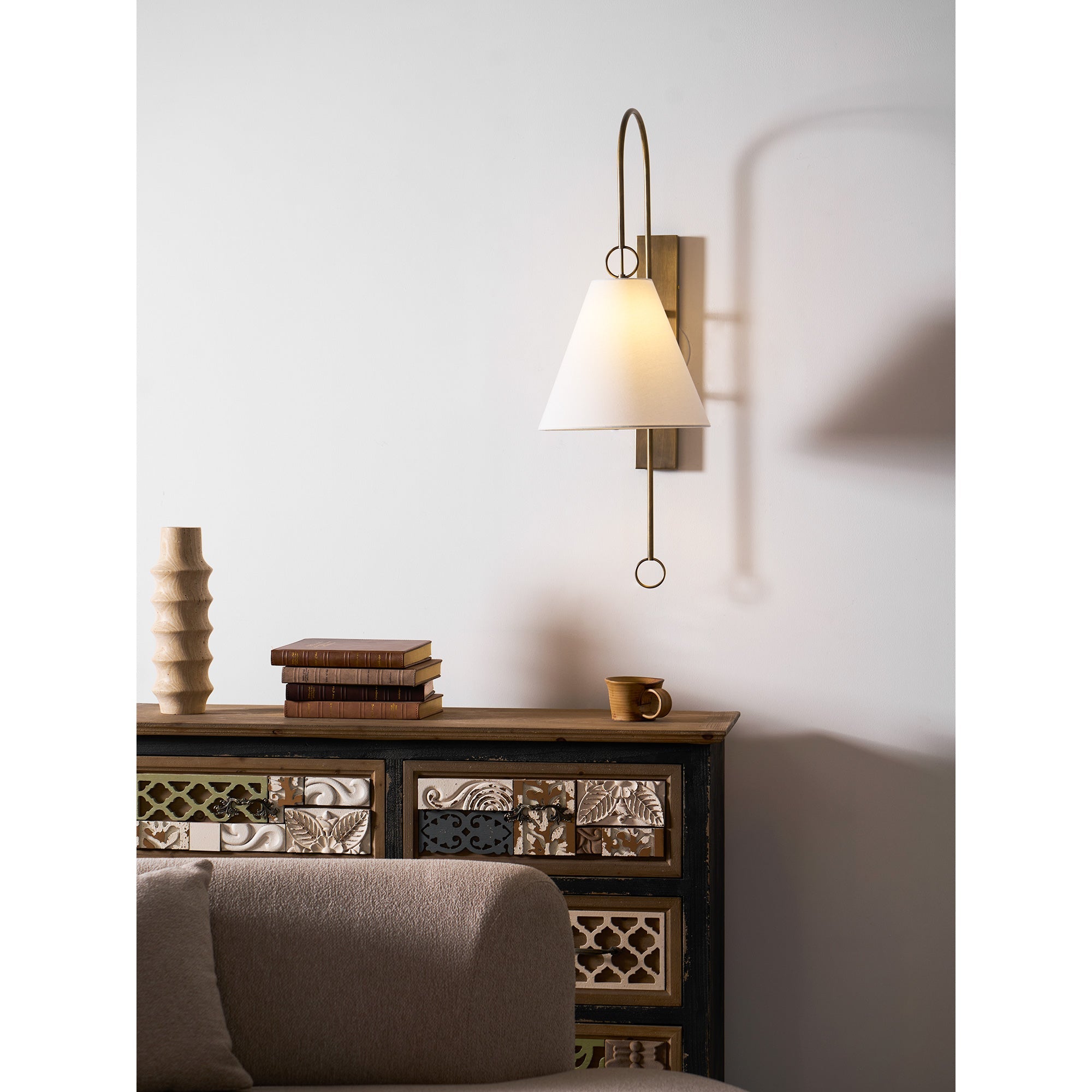 Ravenstead Brass Indoor Wall Light