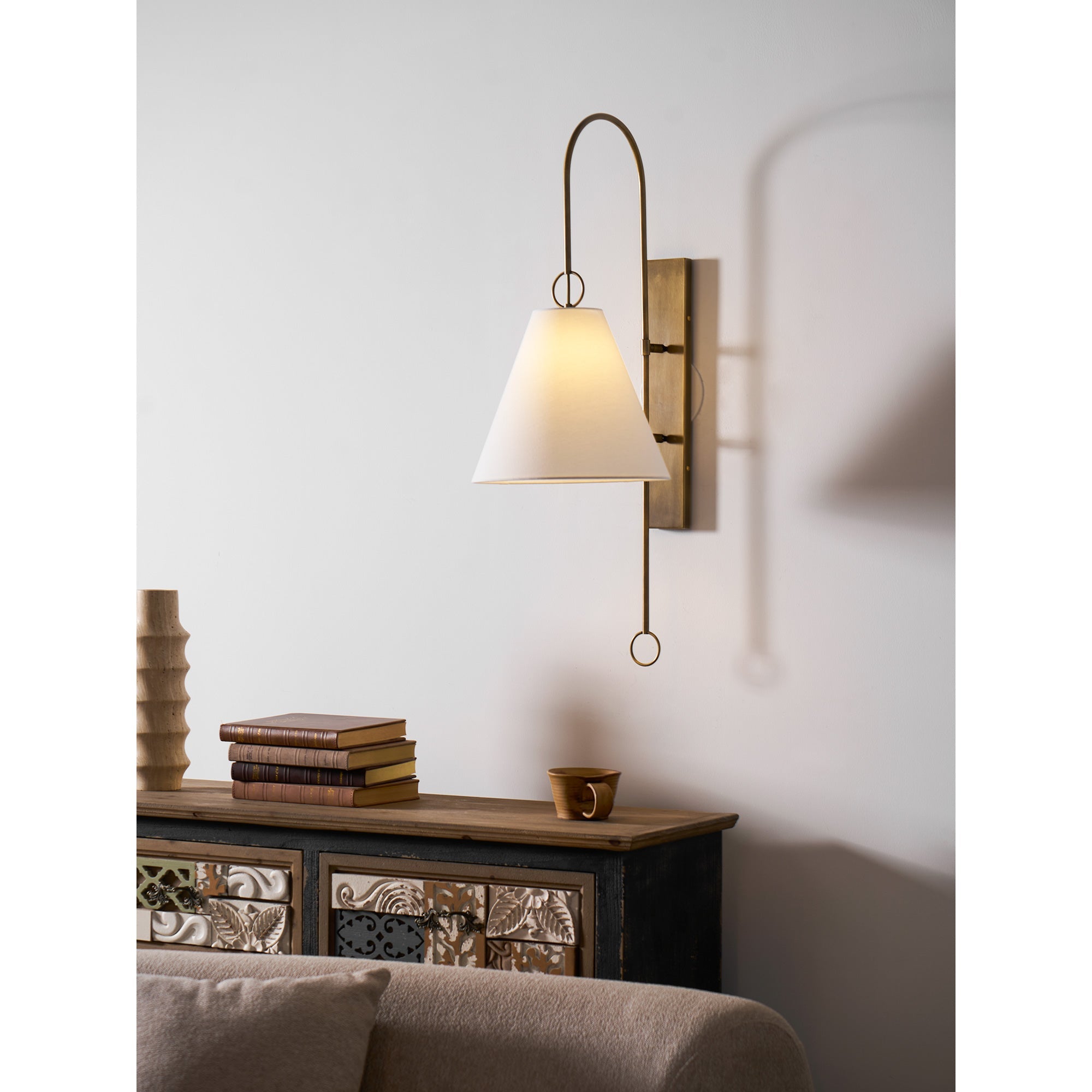 Ravenstead Brass Indoor Wall Light