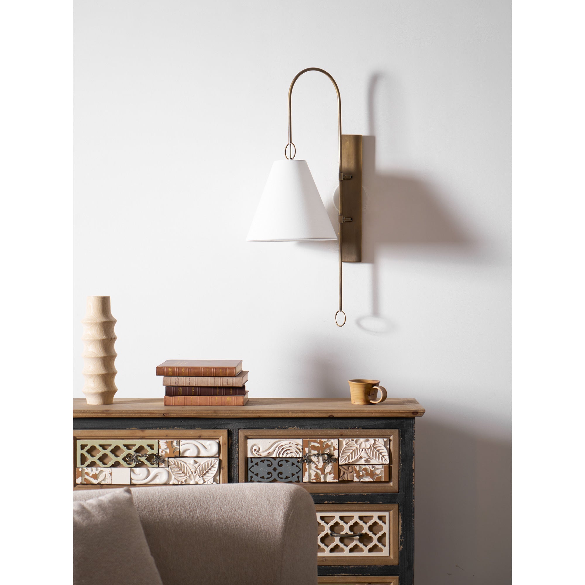 Ravenstead Brass Indoor Wall Light