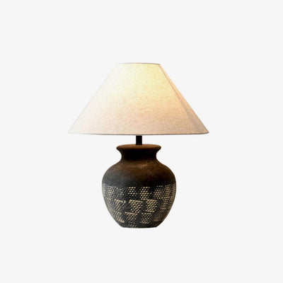 Crin Minimalist Ceramics Table Lamp