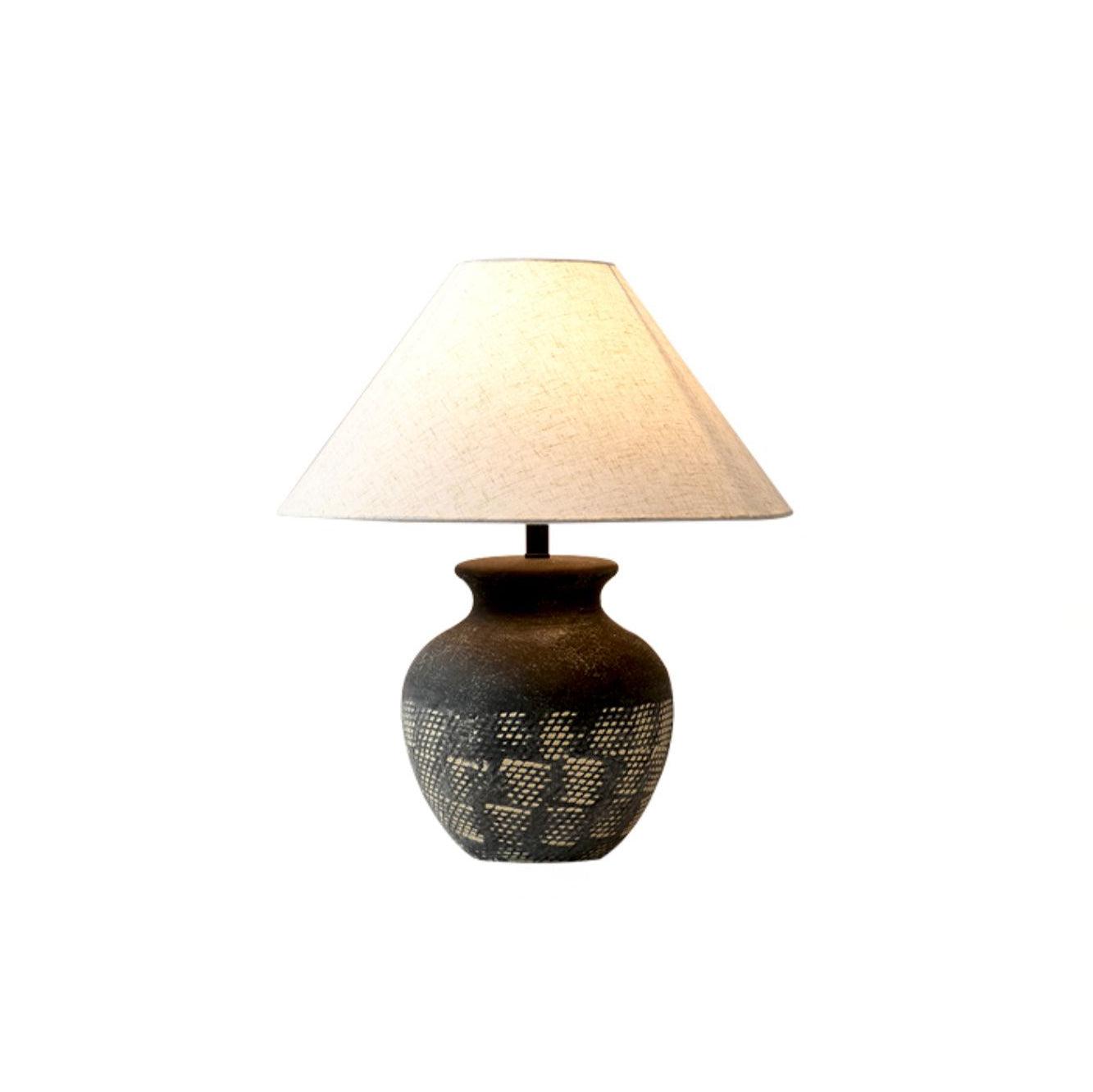 Crin Minimalist Ceramics Table Lamp