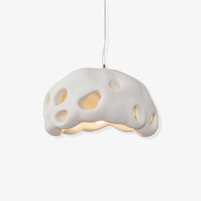 Celarira Pendant Light Resin White for Living Room