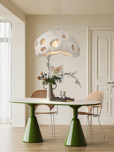 Celarira Pendant Light Resin White for Living Room
