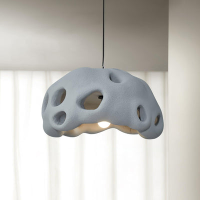 Celarira Pendant Light Resin White for Living Room