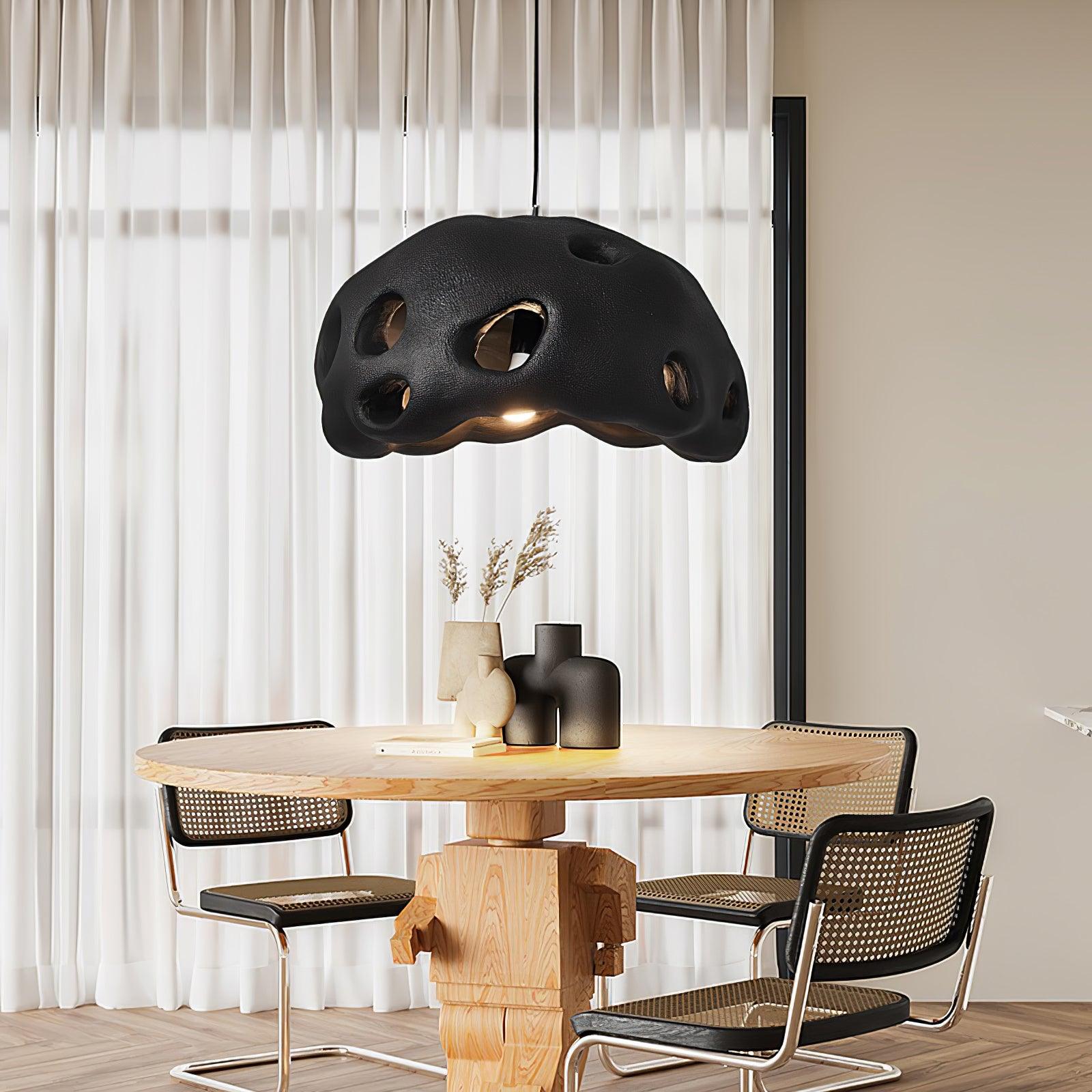 Celarira Pendant Light Resin White for Living Room