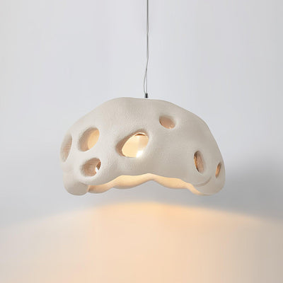 Celarira Pendant Light Resin White for Living Room