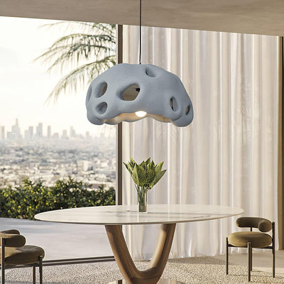 Celarira Pendant Light Resin White for Living Room