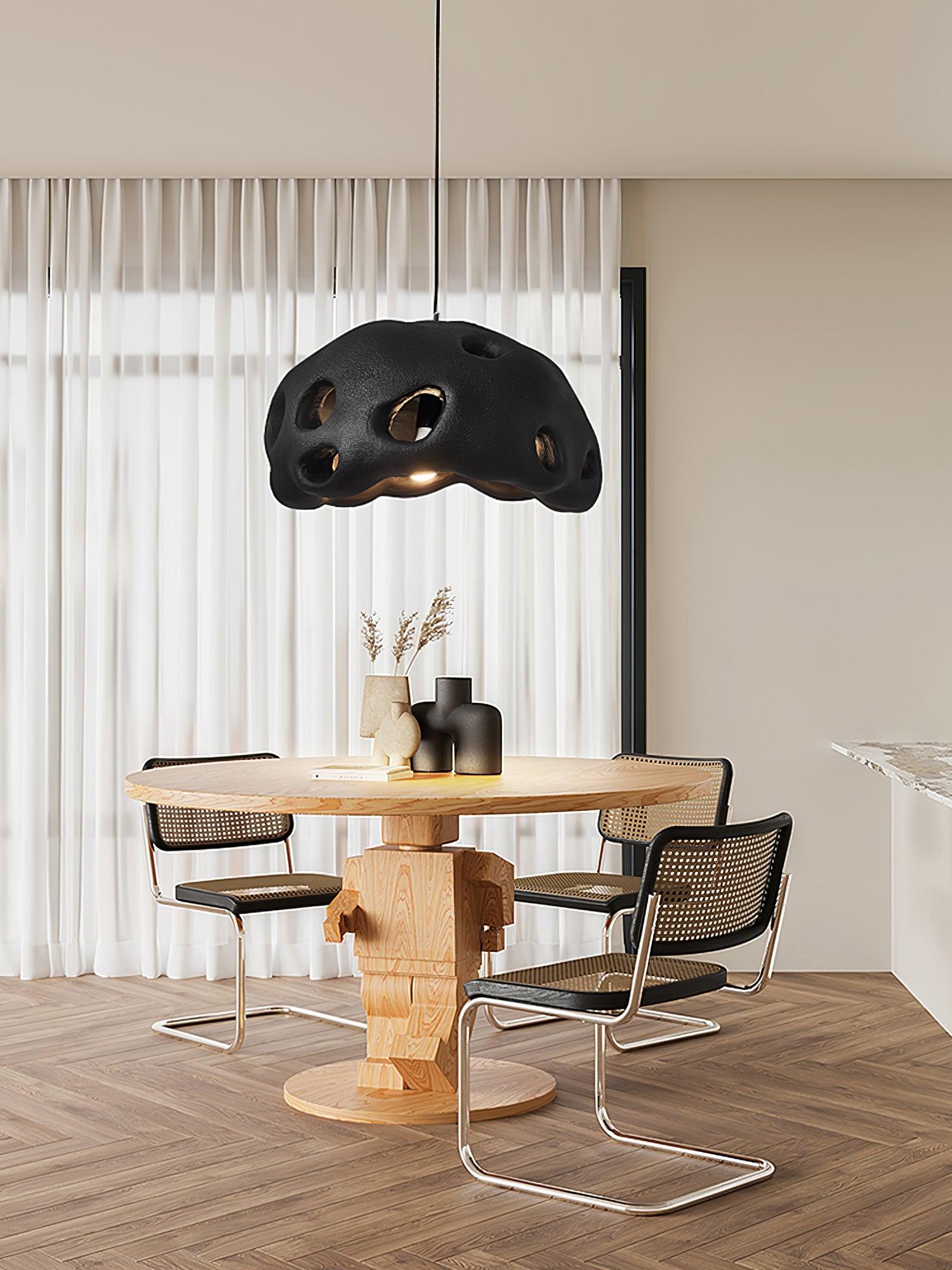 Celarira Pendant Light Resin White for Living Room