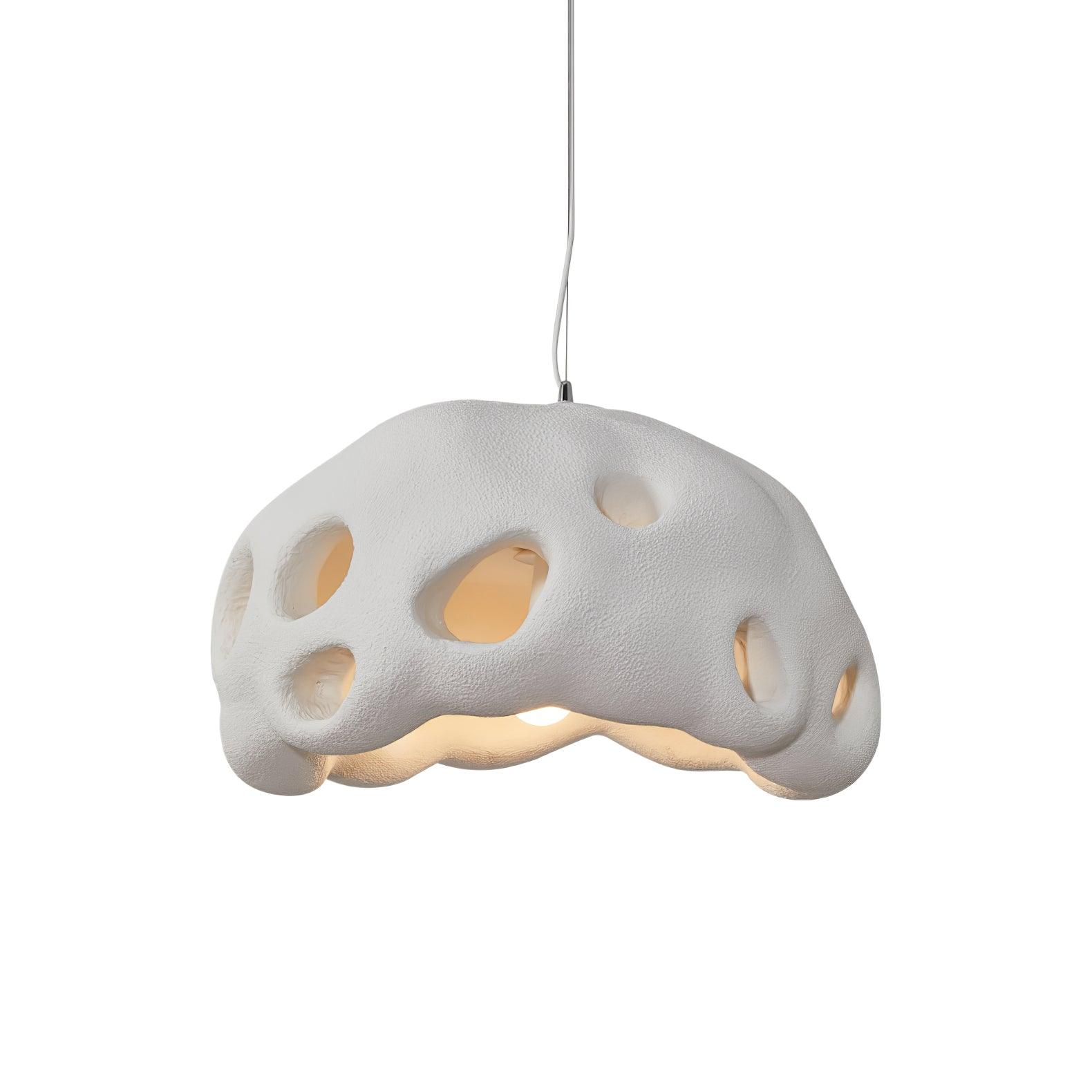 Celarira Pendant Light Resin White for Living Room