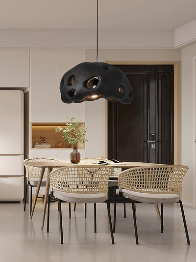 Celarira Pendant Light Resin White for Living Room