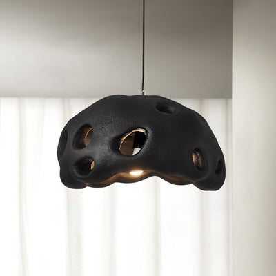 Celarira Pendant Light Resin White for Living Room