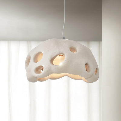 Celarira Pendant Light Resin White for Living Room