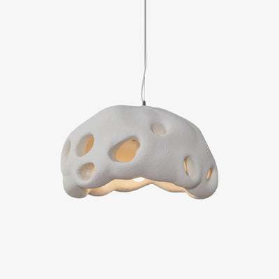 Celarira Pendant Light Resin White for Living Room