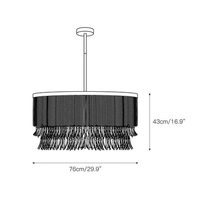 Fiorafield Wood Chandelier