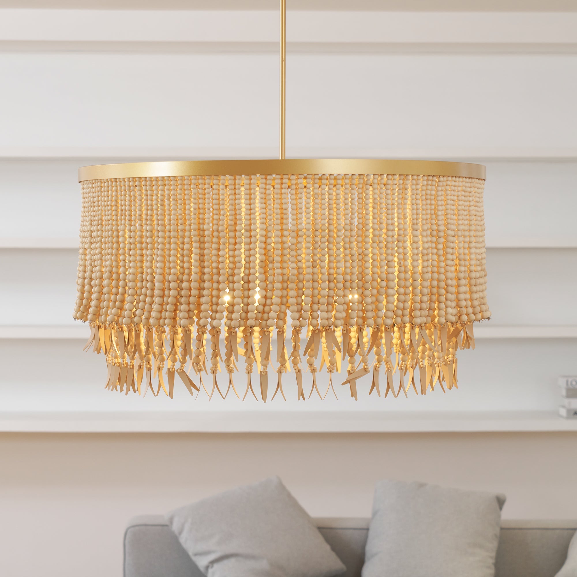 Fiorafield Wood Chandelier