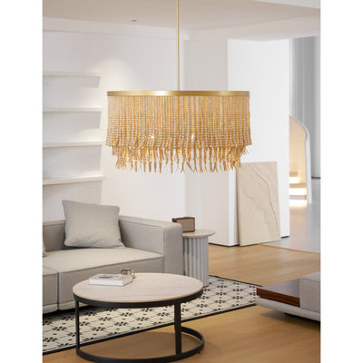 Fiorafield Wood Chandelier