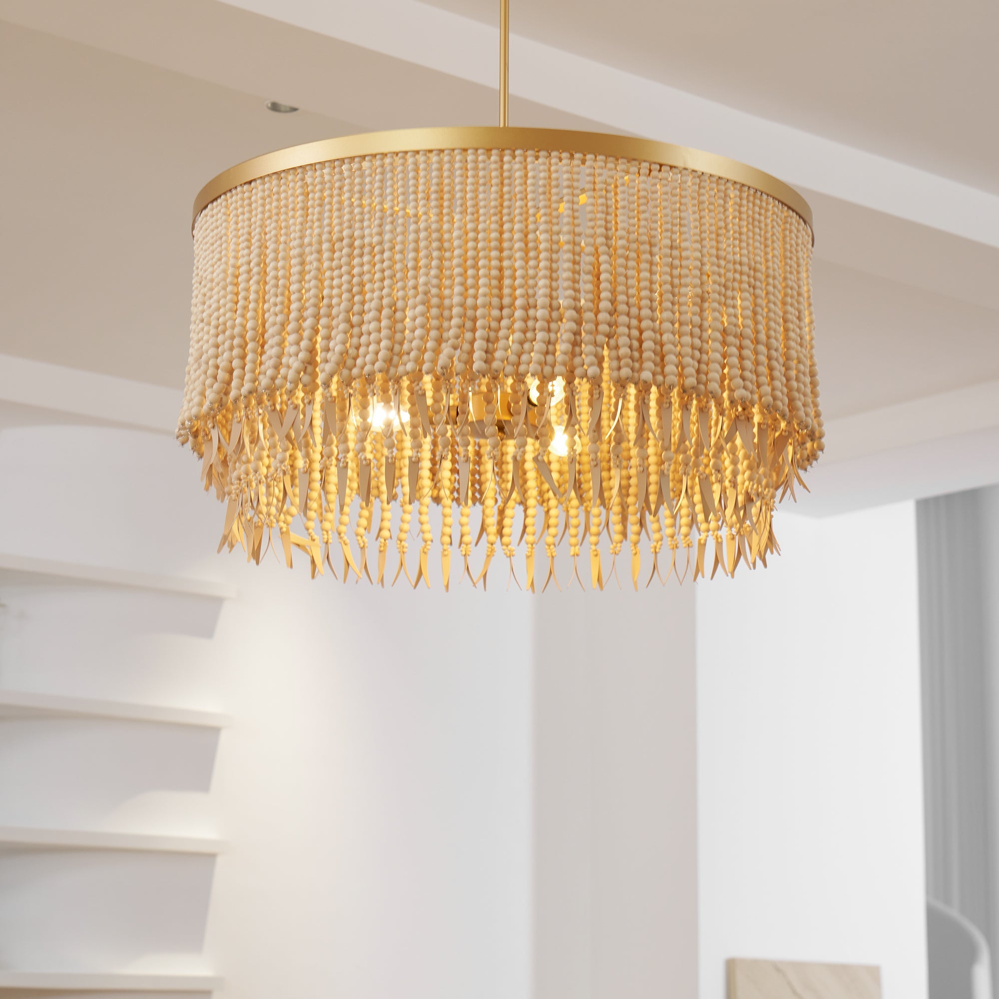 Fiorafield Wood Chandelier