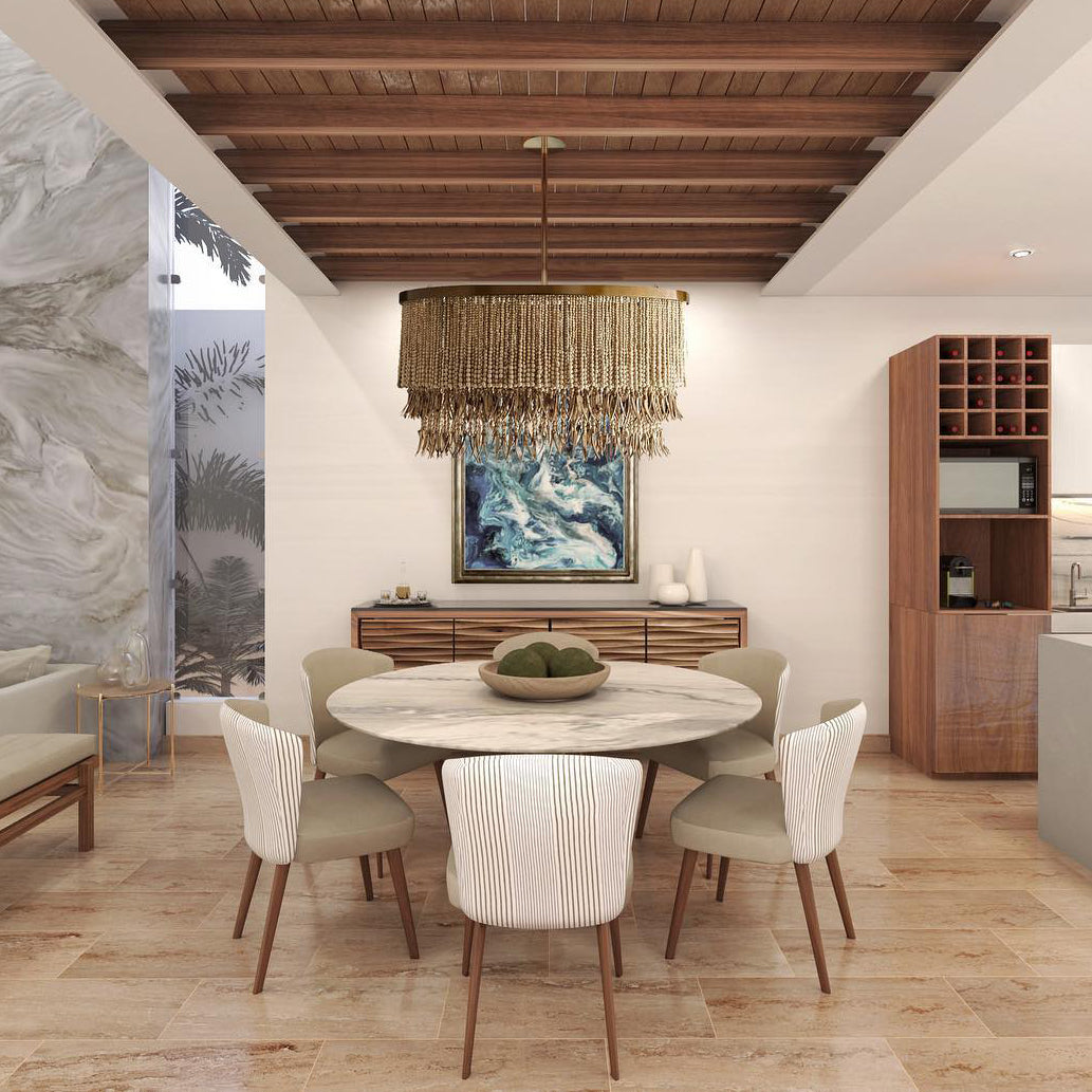 Fiorafield Wood Chandelier