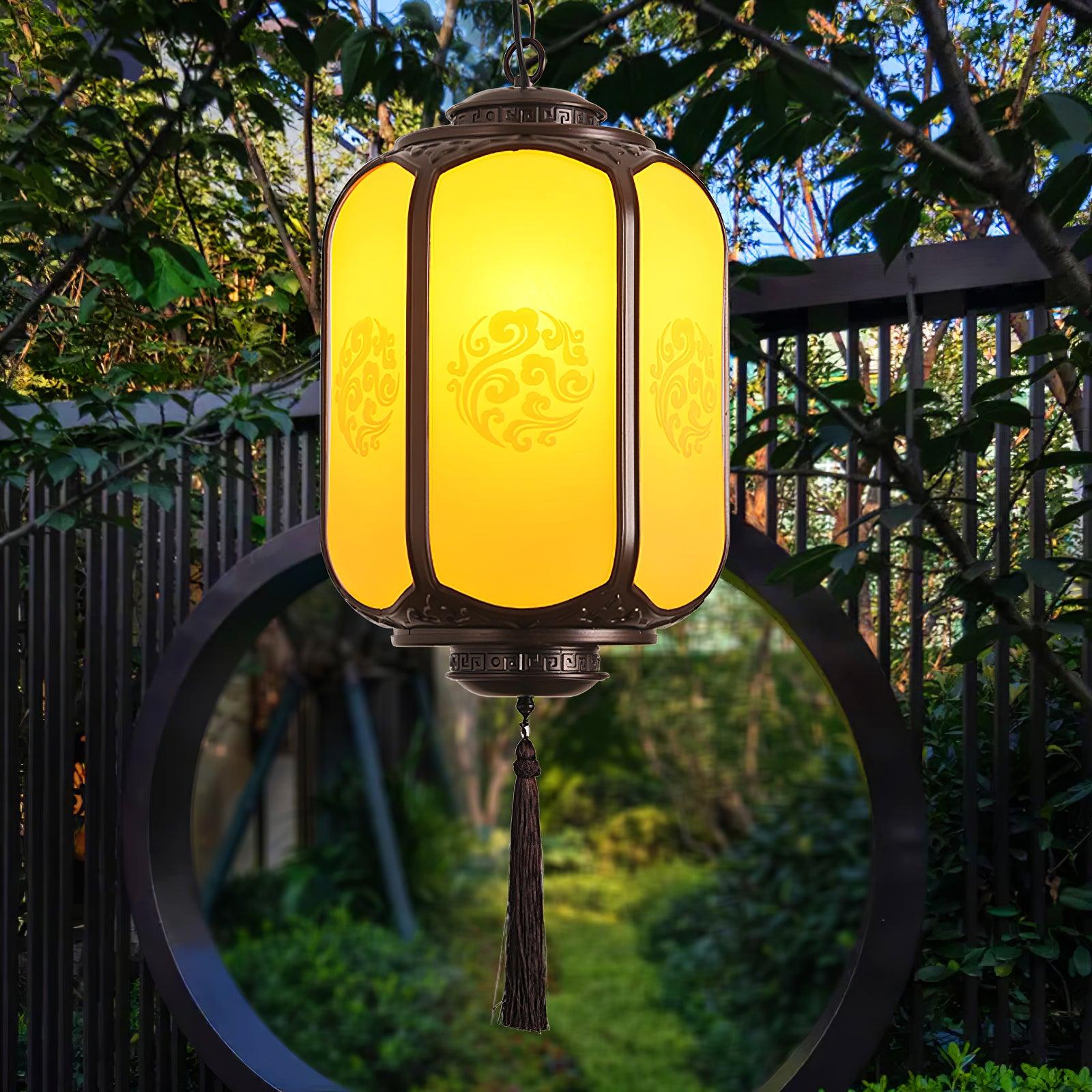 Dominex Pendant Lamp Antique Lantern Outdoor Rustic