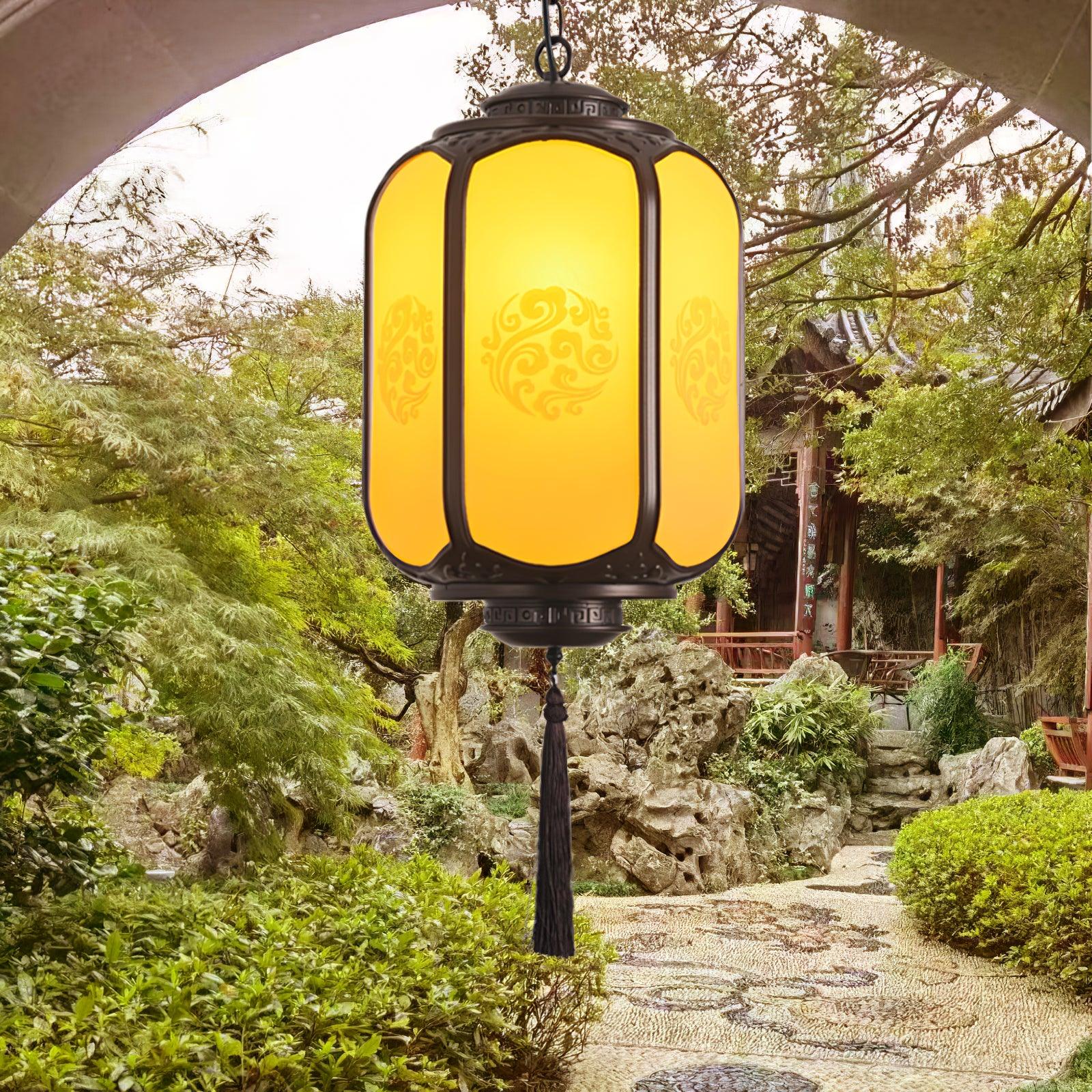 Dominex Pendant Lamp Antique Lantern Outdoor Rustic