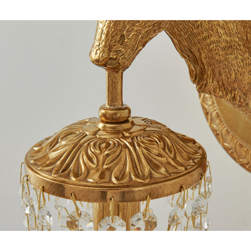 Valeridge Antler Crystal Indoor Wall Light