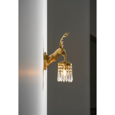 Valeridge Antler Crystal Indoor Wall Light