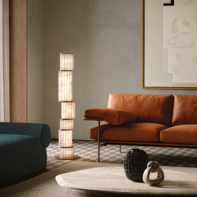Durell Alabaster Floor Lamp