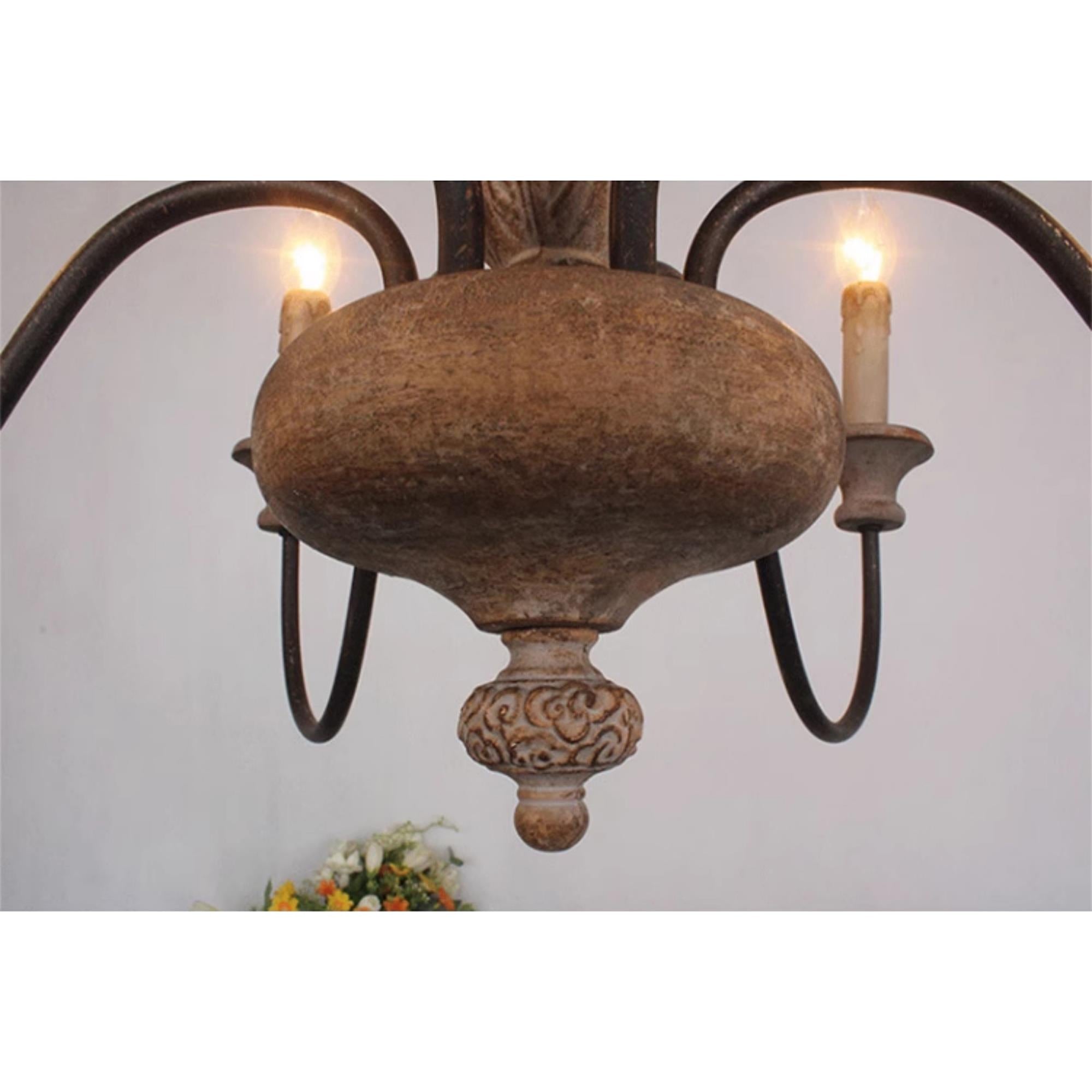 Ravencourt Wood Chandelier