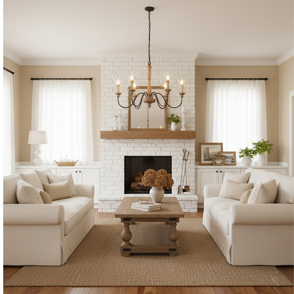Ravencourt Wood Chandelier