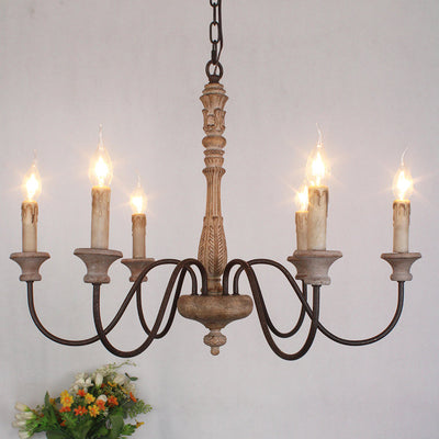 Ravencourt Wood Chandelier