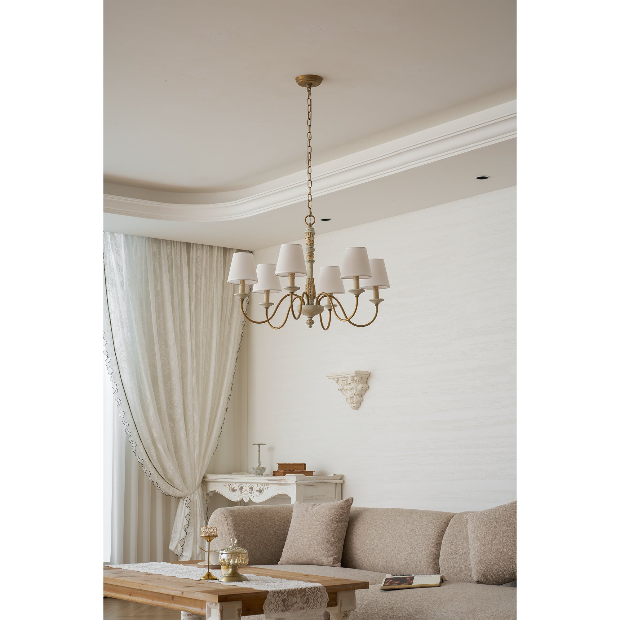Ravencourt Wood Chandelier