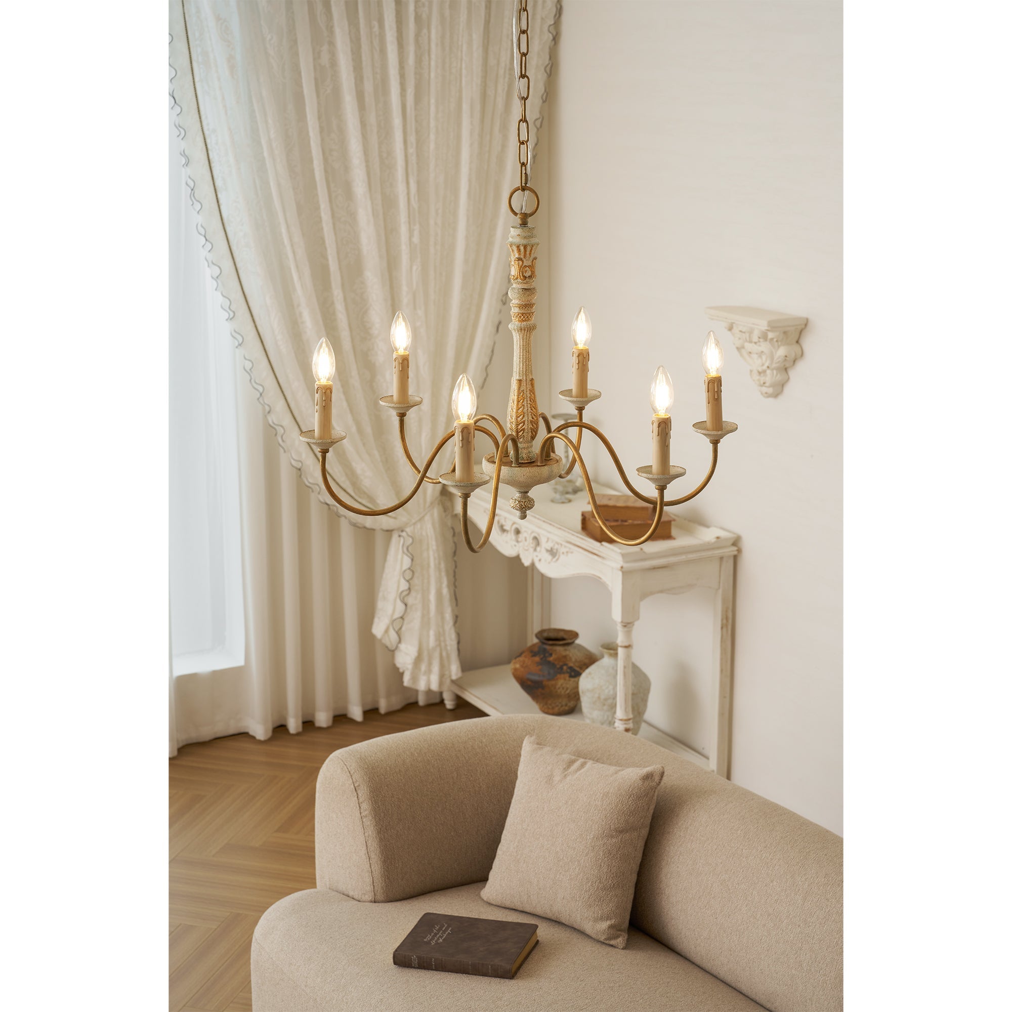 Ravencourt Wood Chandelier