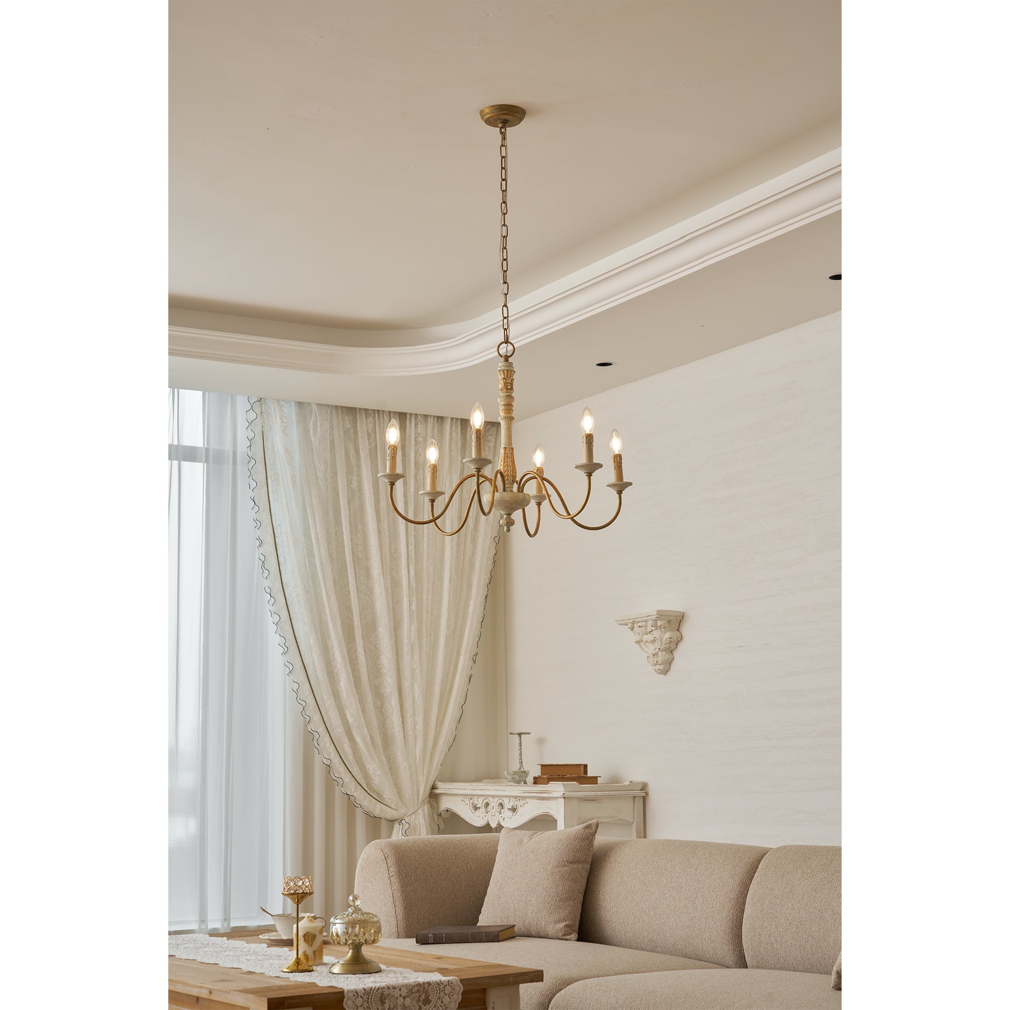 Ravencourt Wood Chandelier