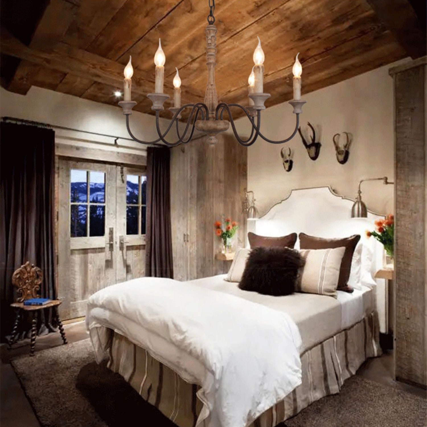 Ravencourt Wood Chandelier